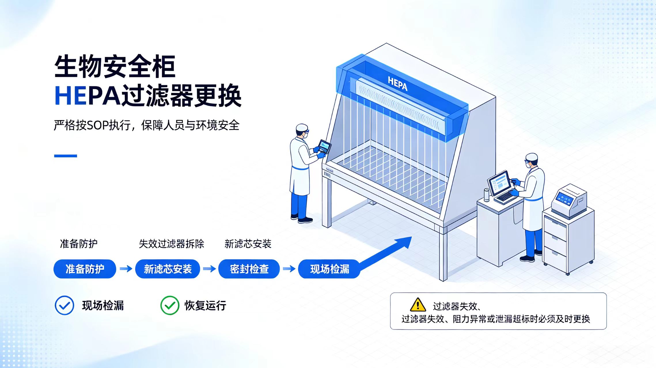 生物安全柜过滤器，为什么绝对不能超期使用？